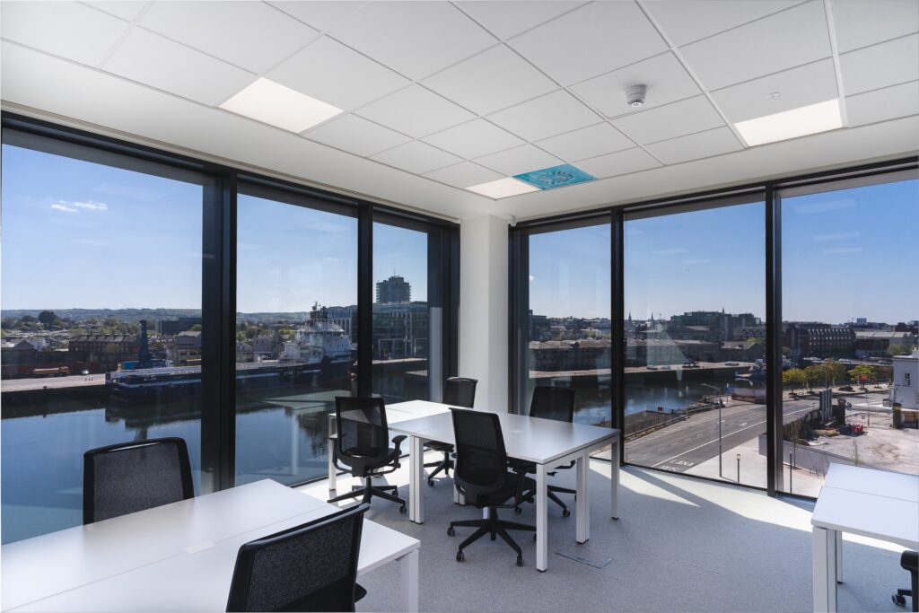 Interior image of office